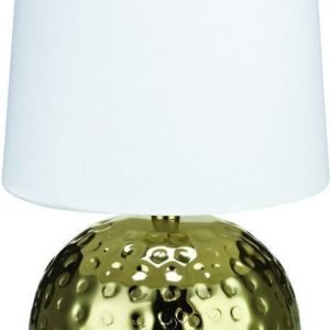 Pöytävalaisin Hammer Ø 140x270 kulta/valkoinen