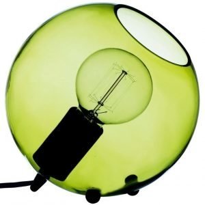 Pöytävalaisin Hollie Ø 200 mm vihreä lasi