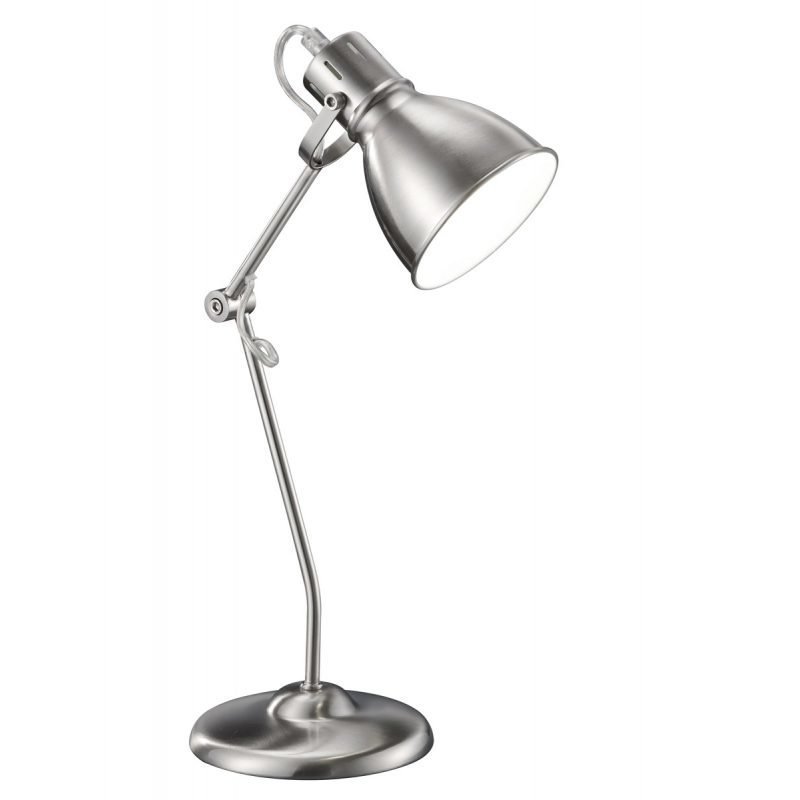 Pöytävalaisin Industrial Ø 150x450 mm harjattu teräs