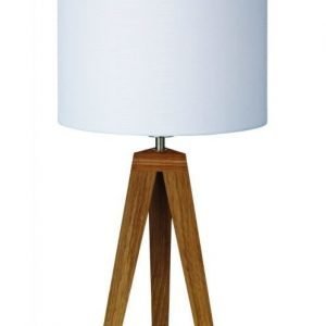 Pöytävalaisin Kullen Ø 280x550 mm iso tammi/valkoinen