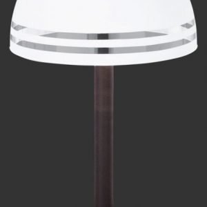 Pöytävalaisin Leevi Ø 155x260 mm antiikkiruskea