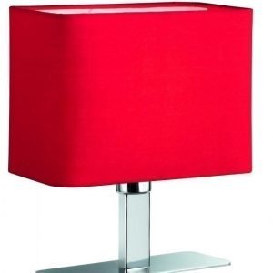 Pöytävalaisin Ming 200x105x225 mm punainen