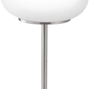 Pöytävalaisin Optica Ø 280x460 mm valkoinen/harjattu teräs