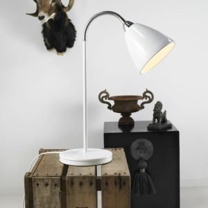 Pöytävalaisin Read Flex Ø 140x500 mm valkoinen