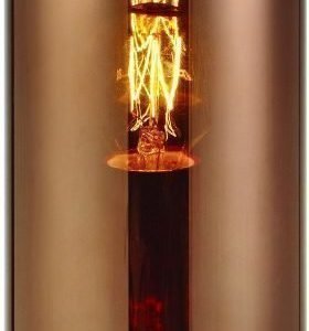 Pöytävalaisin Storm Ø 120x295 mm kupari