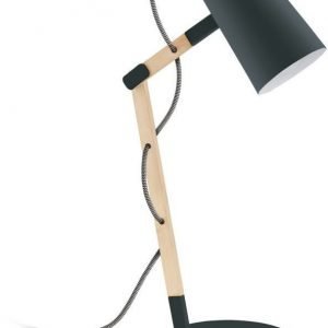 Pöytävalaisin Torona musta puu välikytkin