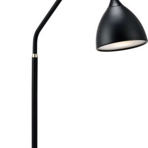 Pöytävalaisin Valencia 470x180x545 mm musta/messinki