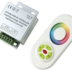 RGB-ohjain Triton ohjainyksikkö + kaukosäädin