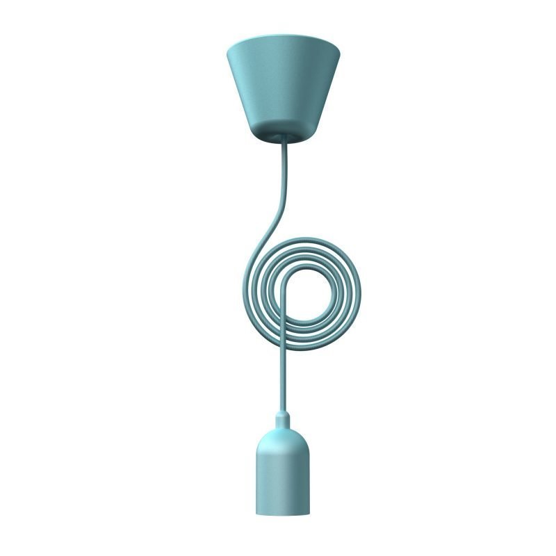 Riippuvalaisimen ripustusosa Funk Ø 50x2700 mm turkoosi