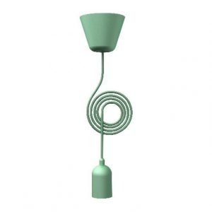 Riippuvalaisimen ripustusosa Funk Ø 50x2700 mm vihreä