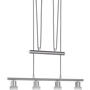 Riippuvalaisin Agata 700x61x1600 mm 4-osainen harjattu teräs