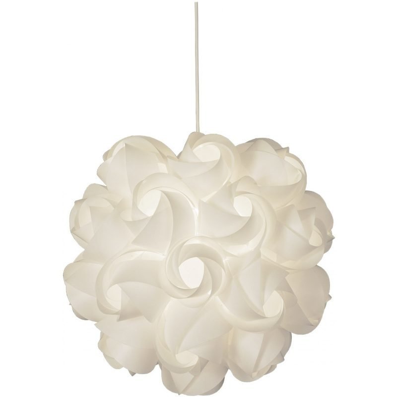 Riippuvalaisin Aneta Beauty Ø 500x450 mm valkoinen