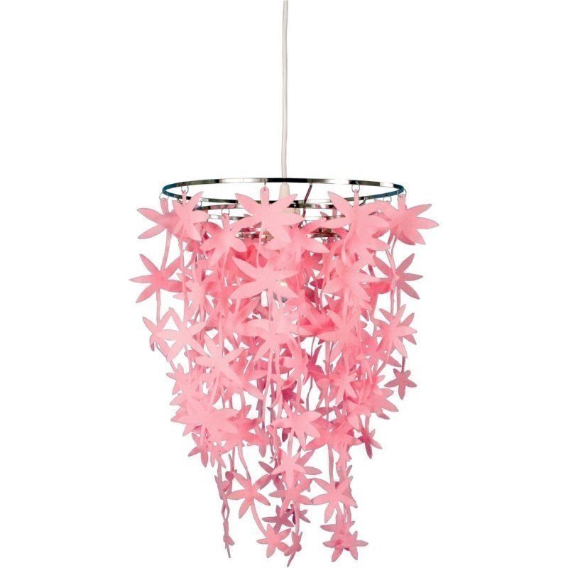 Riippuvalaisin Aneta Blomster 300x300x450 mm vaaleanpunainen