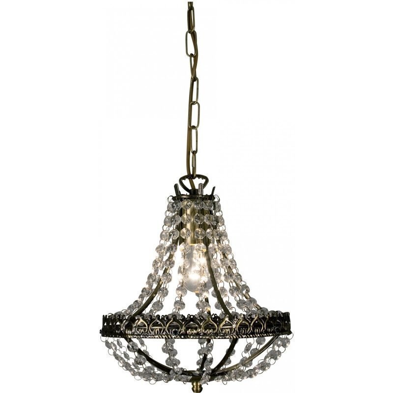 Riippuvalaisin Aneta Ellinge Ø 380x300 mm antiikkimessinki