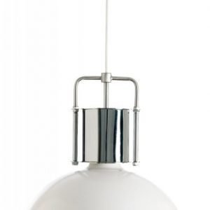 Riippuvalaisin Bistro Ø 420x440 mm valkoinen/kromi