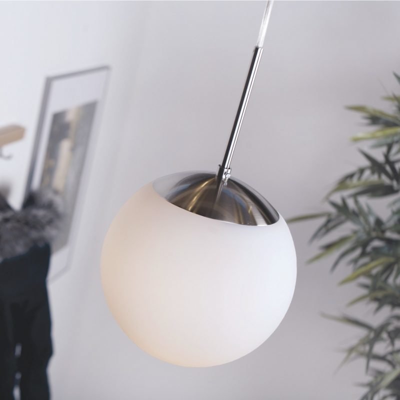 Riippuvalaisin Cafe 20 Ø 200x1800 mm opaali valkoinen lasi