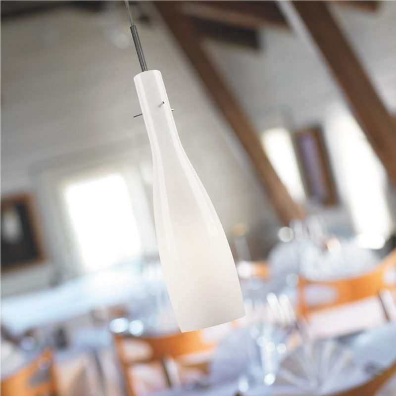 Riippuvalaisin Chardonnay Ø 100x1900 mm valkoinen