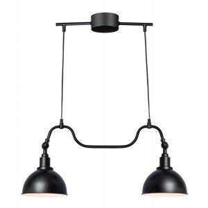 Riippuvalaisin Ekelund 690x290 mm 2-osainen musta