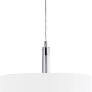 Riippuvalaisin Halva Ø 430x1100 mm valkoinen/alumiini/kromi