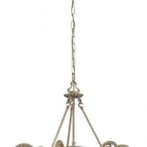 Riippuvalaisin Imperial Ø 700x1100 mm 6+1-osainen pronssi/valkoinen