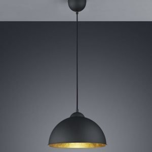 Riippuvalaisin Jimmy Ø 310x1270 mm musta/kulta