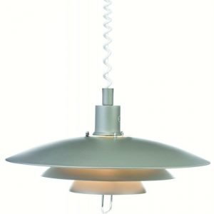 Riippuvalaisin Kirkenes Ø 480x260 mm harmaa/kromi