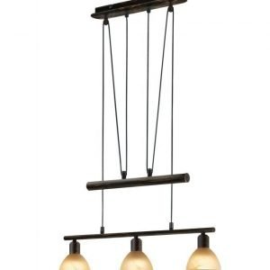 Riippuvalaisin Levisto 605x110x1600 mm 3-osainen antiikkiruskea