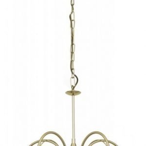 Riippuvalaisin Milea Ø 635x1100 mm 5-osainen valkoinen/messinki