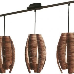 Riippuvalaisin Mongu 700x190x1100 mm 3-osainen ruskea/valkoinen