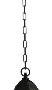 Riippuvalaisin Navedo Ø 230x1045 mm musta/patinahopea