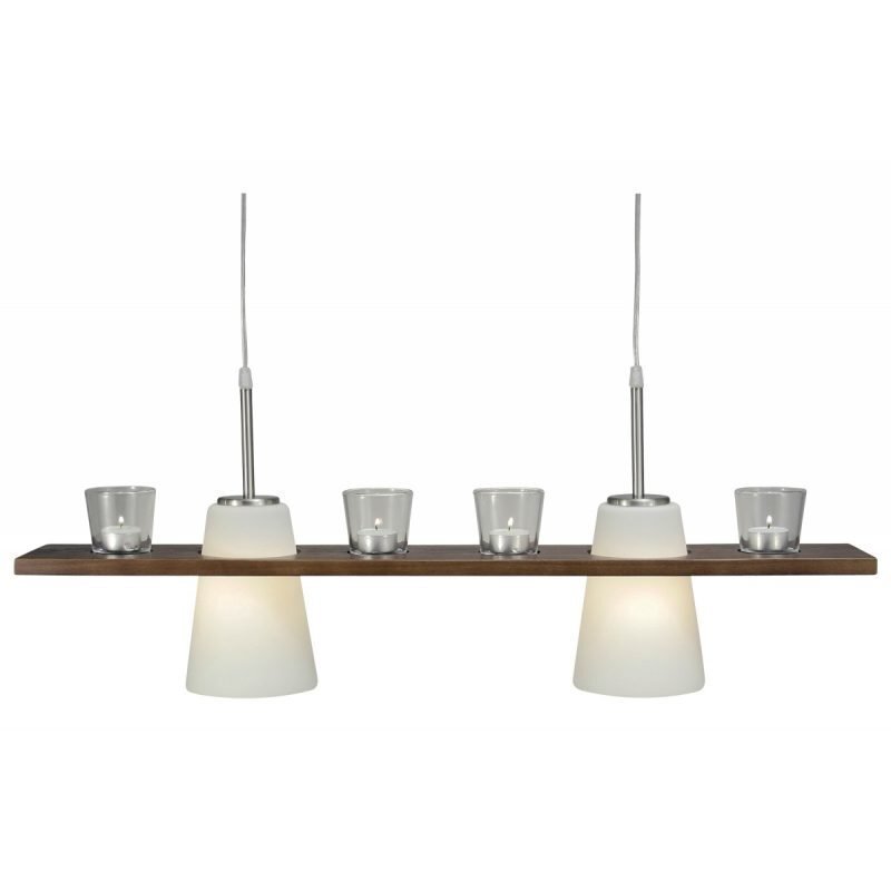 Riippuvalaisin Plankan 810x130x310 mm pähkinä