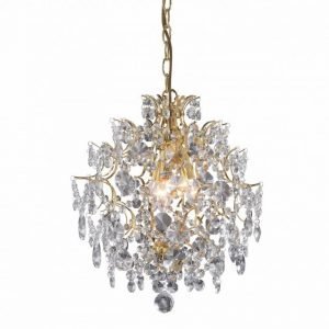 Riippuvalaisin Rosendal Ø 400x420 mm kulta/MC-lasi 24K
