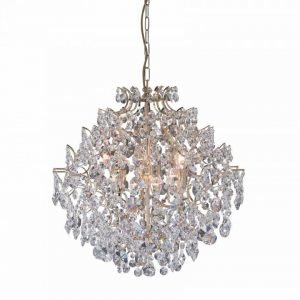 Riippuvalaisin Rosendal Ø 530x560 mm kulta/MC-lasi 24K