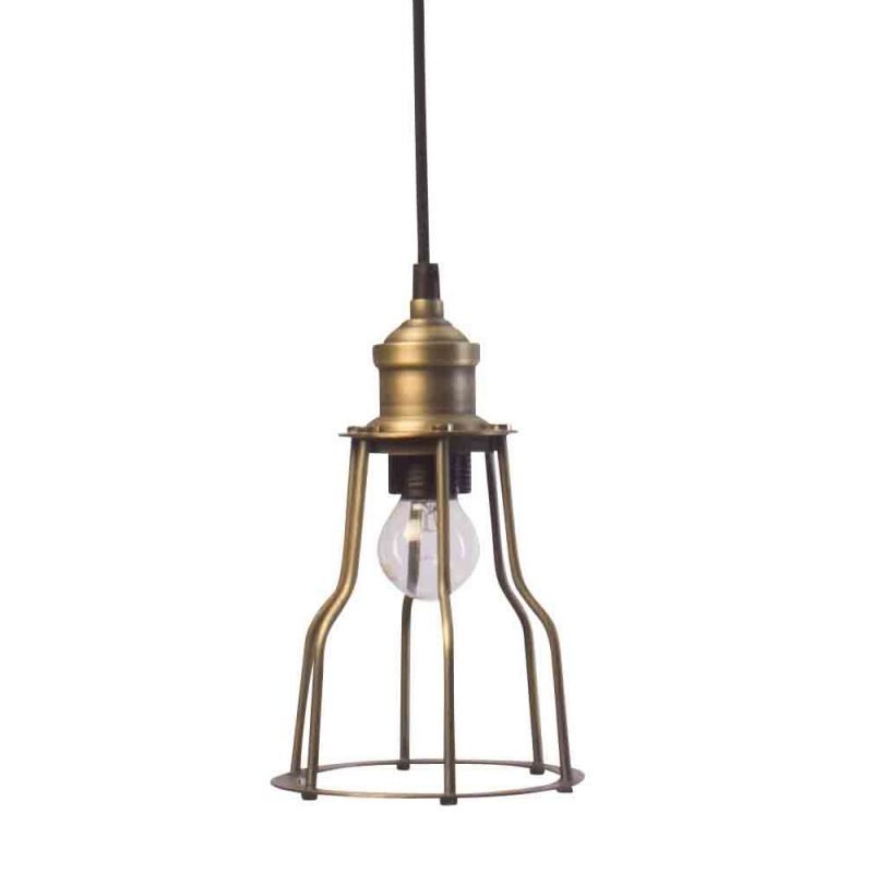 Riippuvalaisin Roy Ø 140x210 mm antiikkimessinki