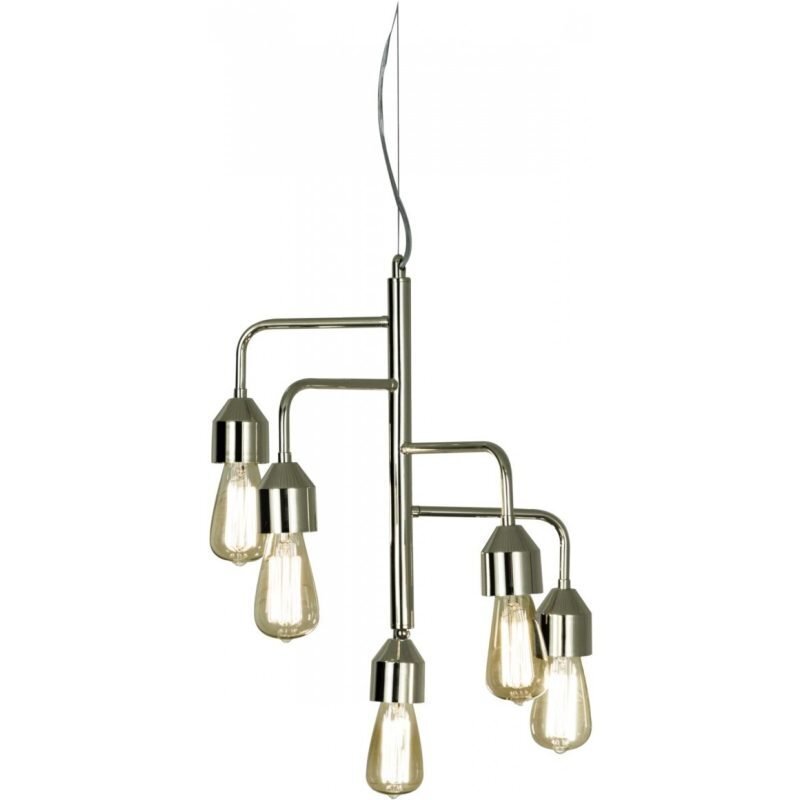 Riippuvalaisin Scan Lamps Flynn 420x420x470 mm 5-osainen kromi