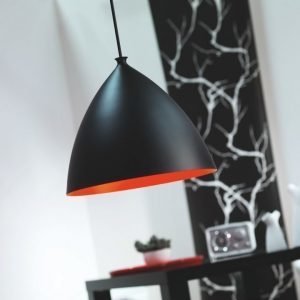 Riippuvalaisin Slope 35 Ø 350x3000 mm musta/punainen