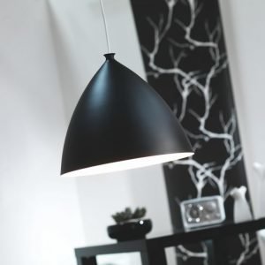 Riippuvalaisin Slope 35 Ø 350x3000 mm musta/valkoinen