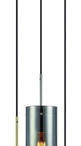 Riippuvalaisin Storm Ø 300x400 3-osainen kromi/kupari/kulta