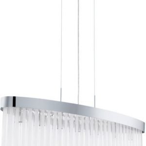 Riippuvalaisin Tolosa 850x255x1100 mm kromi/valkoinen/kirkas