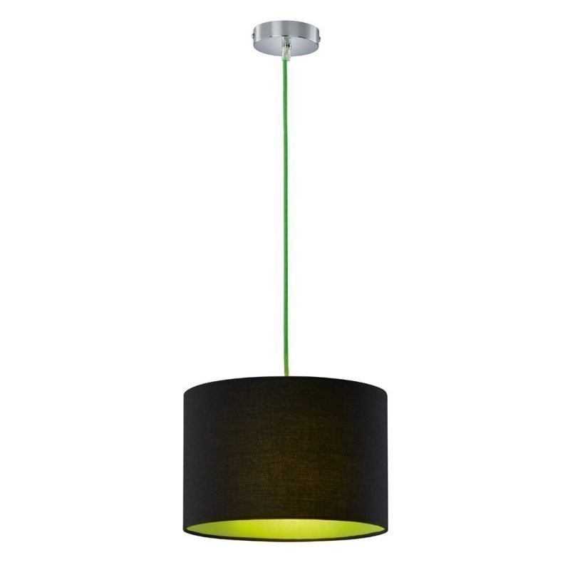 Riippuvalaisin Trendy Ø 320x1600 mm musta/vihreä