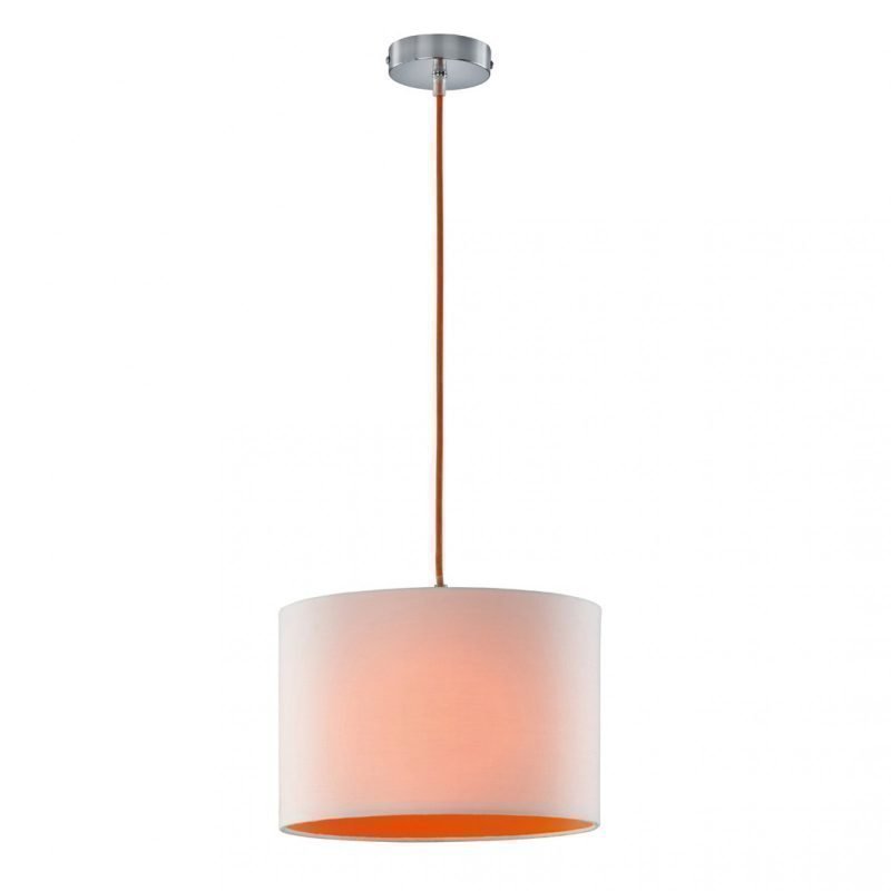 Riippuvalaisin Trendy Ø 320x1600 mm valkoinen/oranssi