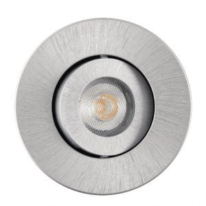 SYNERGIE LED 450LM GU10 brushed aluminium 830 Dimmable