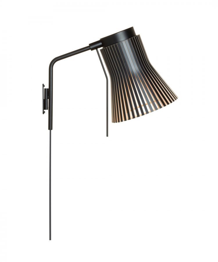 Secto Design Petite 4630 Seinävalaisin Musta