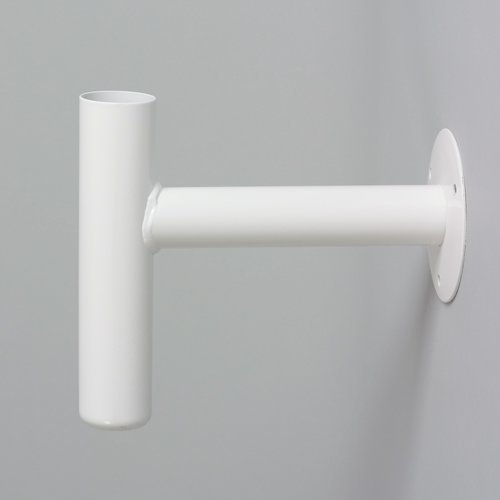 Seinäkiinnike SK-5V valkoinen sovitteella