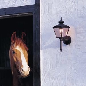 Seinävalaisin 480-750 Cassiopeia musta matta yläsuunta