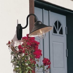 Seinävalaisin 556-750 Vega musta matta