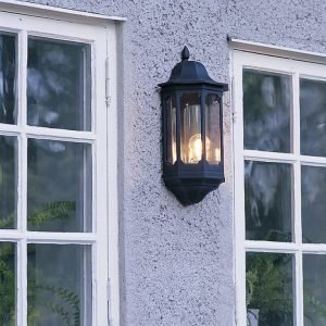 Seinävalaisin 566-750 Pallas musta matta pidikkeetön