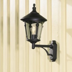 Seinävalaisin 571-750 Virgo musta matta yläsuunta