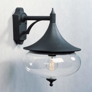 Seinävalaisin 581-750 Libra pieni musta matta