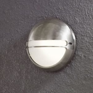 Seinävalaisin 7333-000 Torino pyöreä Ø 26 cm harmaa rosteri